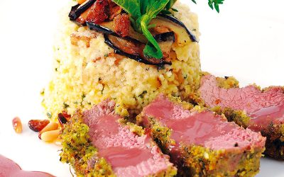 Lamm in der Zitronenkruste