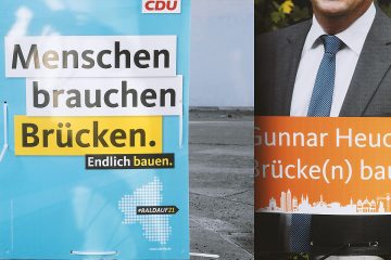 Landtagswahl 2021 Plakate