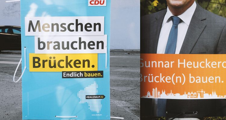 Landtagswahl 2021 Plakate