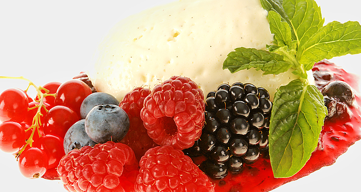 Quarkmousse mit Beerenragout - DER MAINZER - Dessert