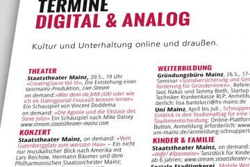 Termine Unterhaltung Veranstaltungen