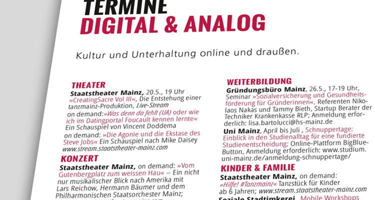 Termine Unterhaltung Veranstaltungen