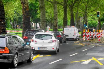 2106 Verkehrsstaus Baustelle Kaiserstraße