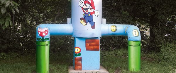 Super Mario in Mainz