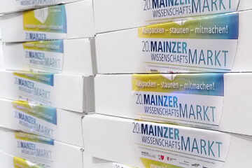 Mainzer Science Boxen sind abholbereit (Mainzer Wissenschaftsallianz)