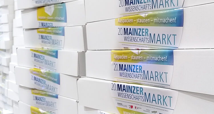 Mainzer Science Boxen sind abholbereit (Mainzer Wissenschaftsallianz)
