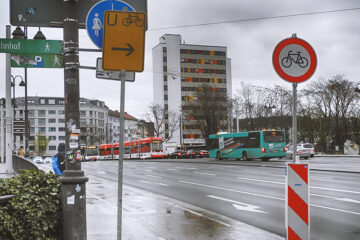 Alicenbrücke Radweg gesperrt