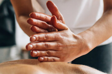 Öl-Aromatherapie-Massage, Thai Massage