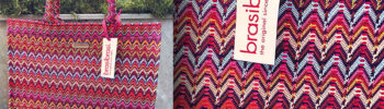 Tasche im Missoni-Muster