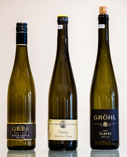 Die Sieger »Riesling trocken«