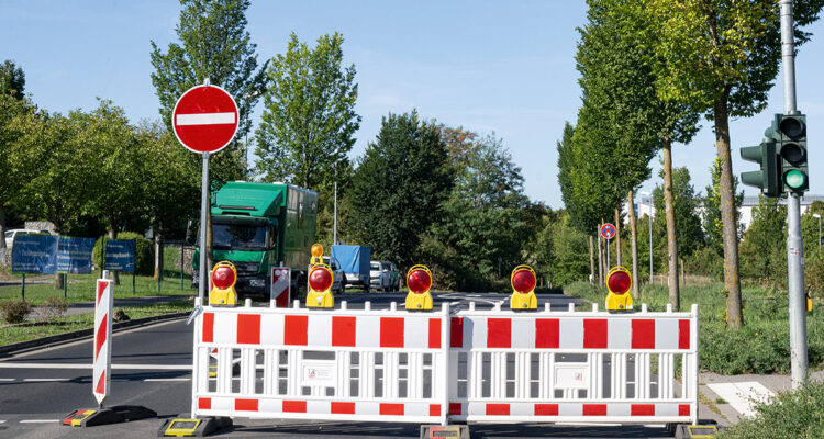 Baustelle; Klimaschutz Mainz